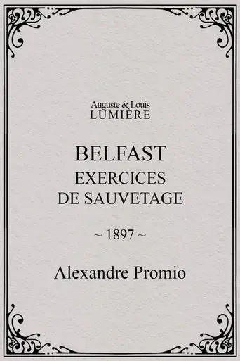 Belfast, exercices de sauvetage